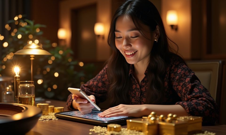 Mobile casino lobby
